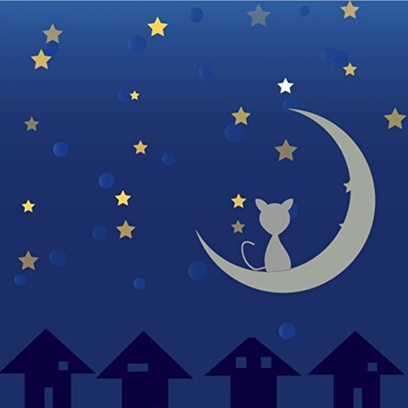 ❤️4 for $20 Sale❤️Silver Moon Cat Necklace - Picture 3 of 5